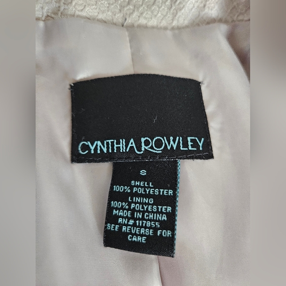 CYNTHIA ROWLEY Snake Pattern Blazer - Picture 9 of 13